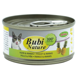 BUBI NATURE POLLO Y PIÑA 70GR