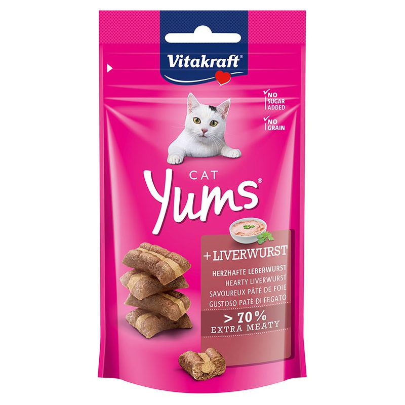 CAT YUMS VITAKRAFT PATE DE HIGADO 40GR x 9 UNID