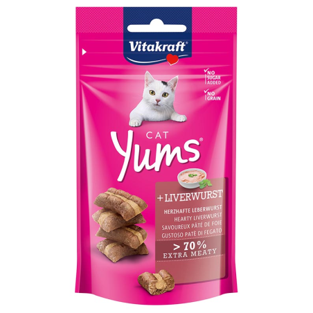 CAT YUMS VITAKRAFT PATE DE HIGADO 40GR x 9 UNID