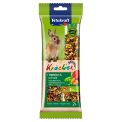 BARRITAS PARA CONEJO VITAKRAFT VERDURA 50GR 2UNID x (CAJA 5UNID)