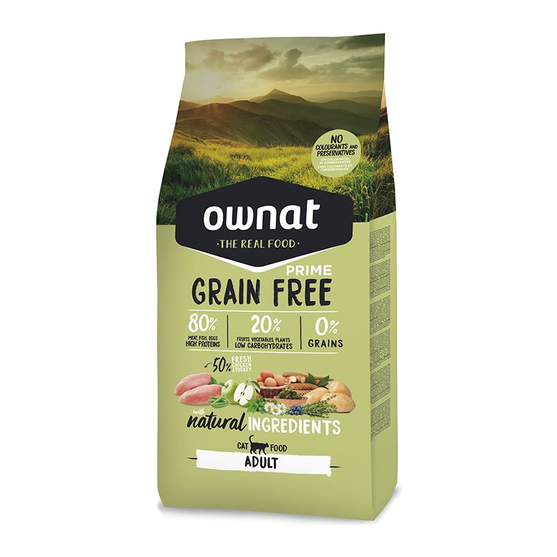 OWNAT GF PRIME ADULT CAT 1KG