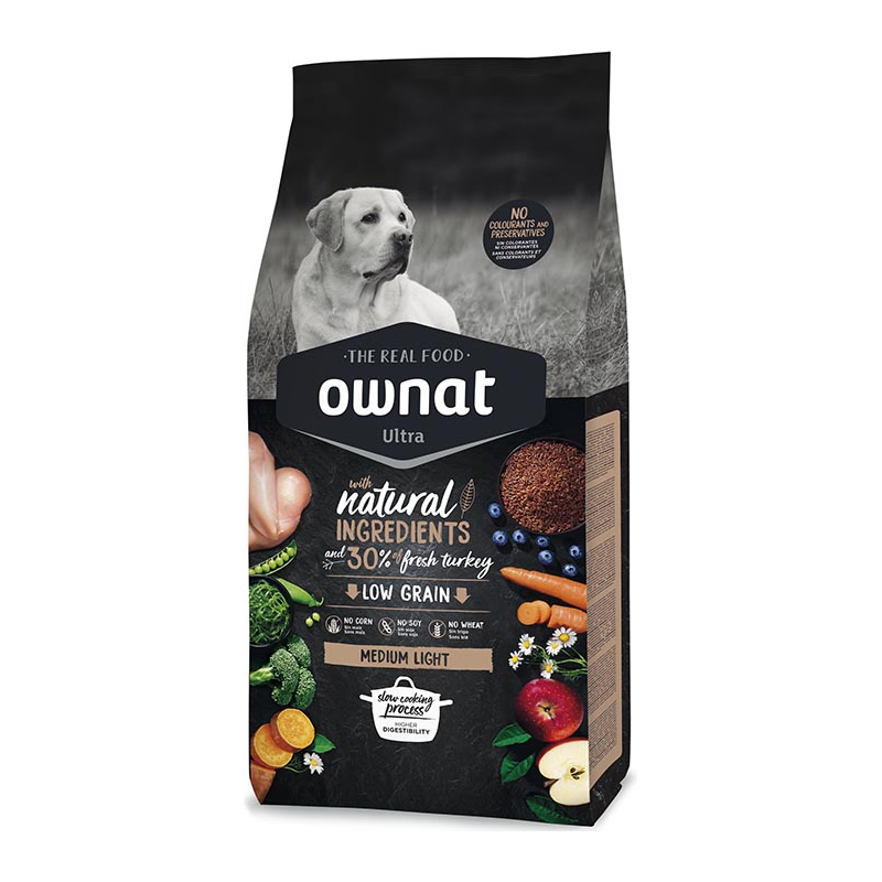 OWNAT ULTRA MEDIUM LIGHT DOG 3KG