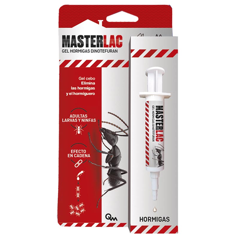 MASTERLAC GEL HORMIGAS DINOTEFURAN JERINGUILLA 10GR (CAJA 12UNID)