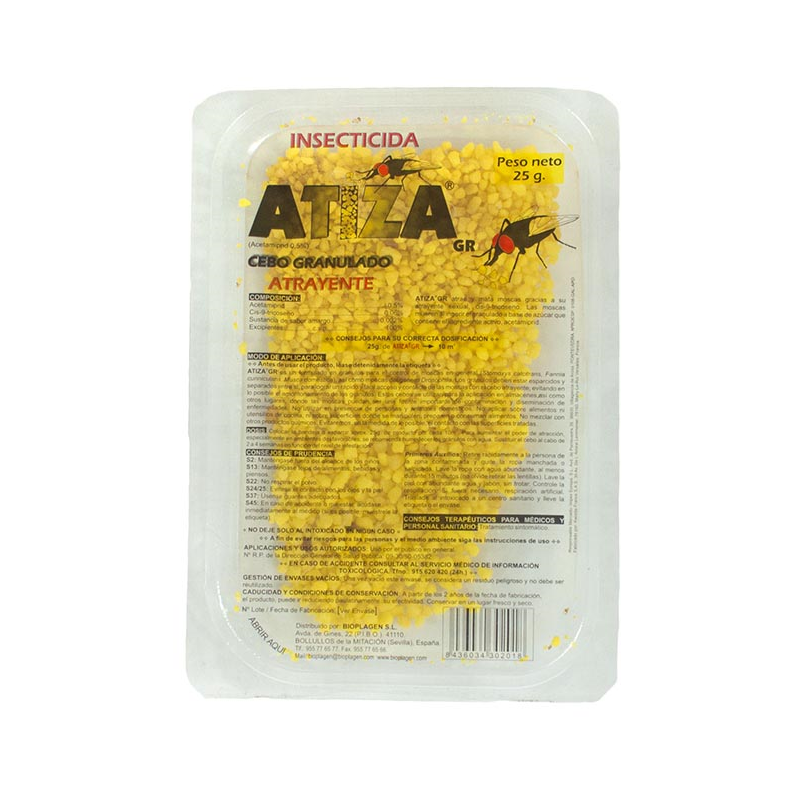 ATIZA CEBO GRANULADO ATRAYENTE 25gr