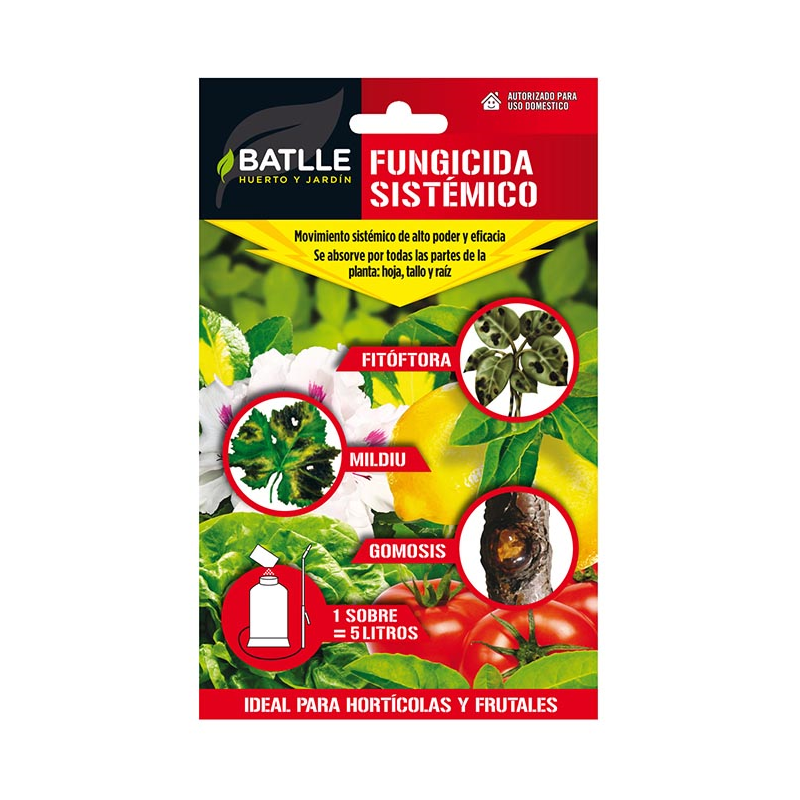 FUNGICIDA SISTEMICO  PARA 5L