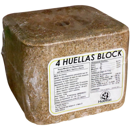 4 HUELLAS BLOCK 10kg