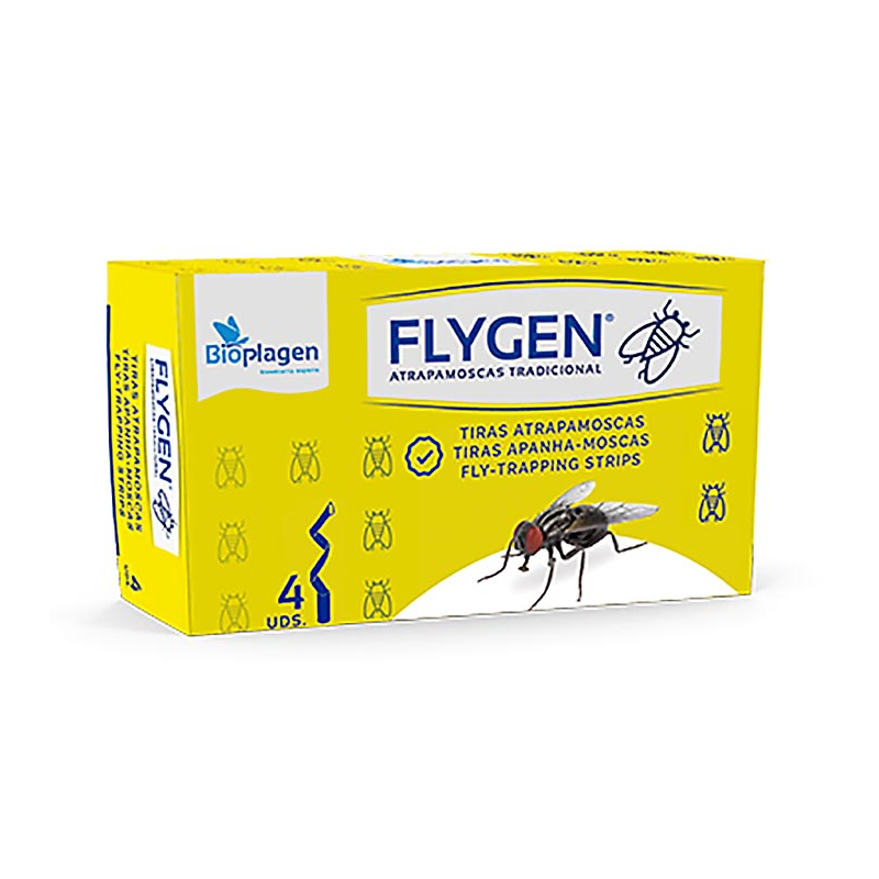 FLY-GEN TIRAS ATRAPAMOSCAS 4 UNDS