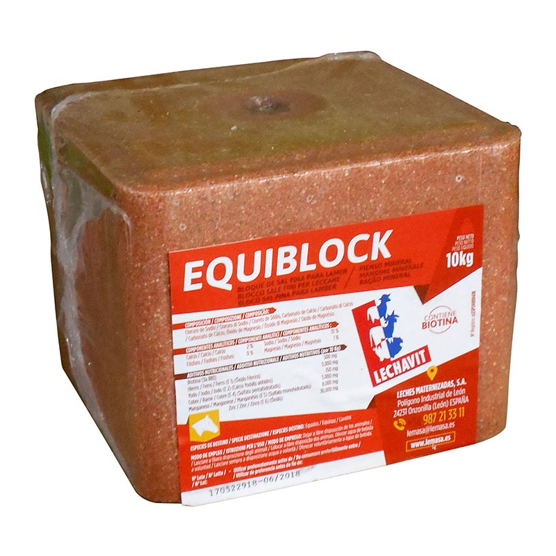 EQUIBLOCK  ROJA 10 KG