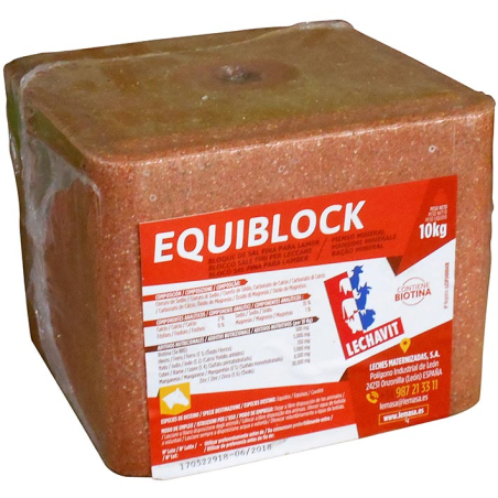 EQUIBLOCK  ROJA 10 KG