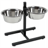 SOPORTE 2 COMEDEROS REGULABLE 2.26L 4H