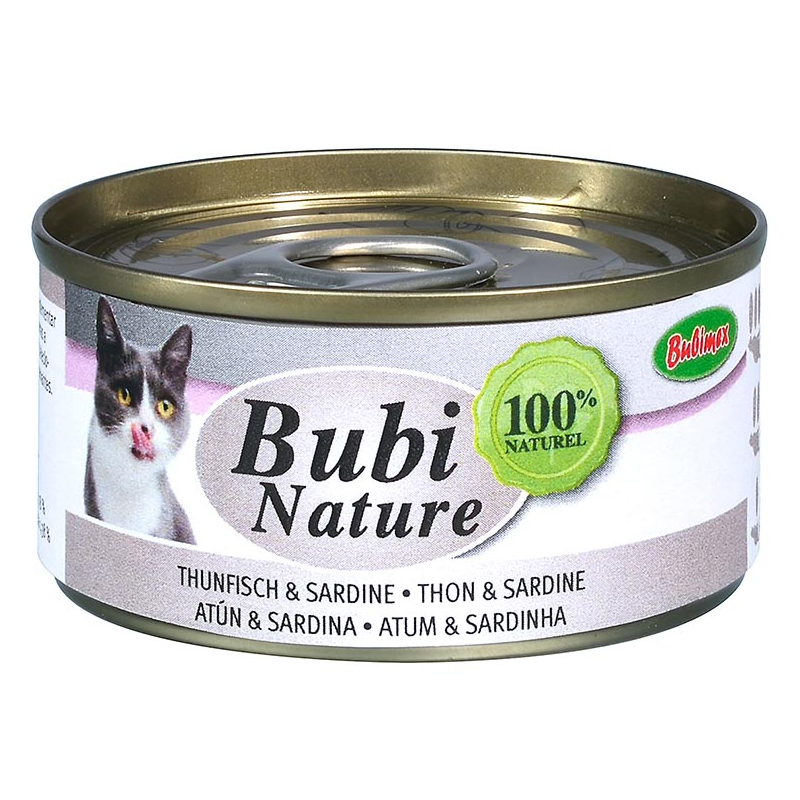 BUBI NATURE ATUN Y SARDINA 70GR