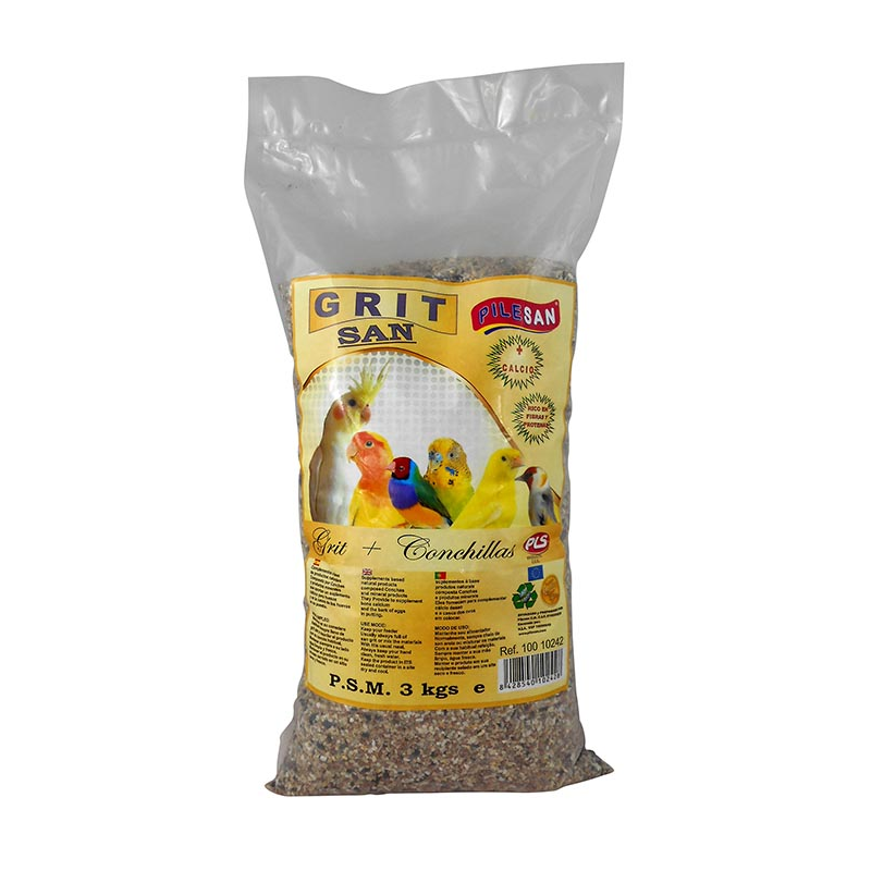 GRIT  y  CONCHILLAS 3kg