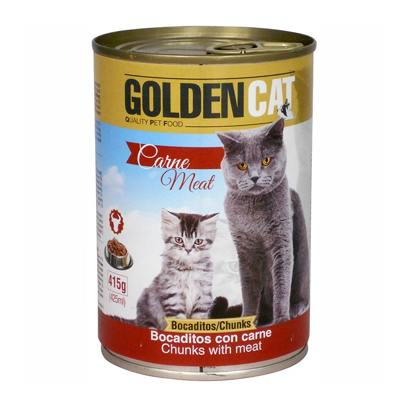 GOLDEN CAT LATAS CARNE 415gr