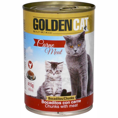 GOLDEN CAT LATAS CARNE 415gr