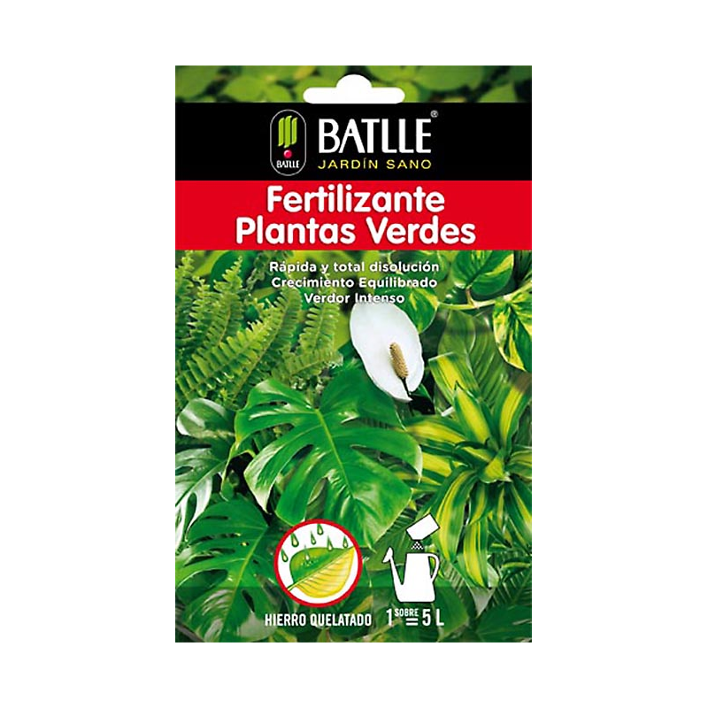 FERT.PLANTAS VERDES SOBRE PARA  5 L