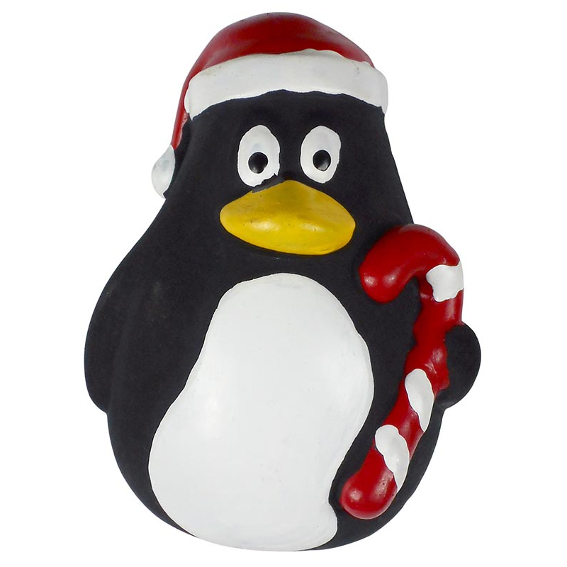 MUÑECO LATEX PINGÜINO 10cm