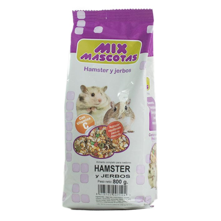 MIXTURA HAMSTER Y JERBOS 800gr