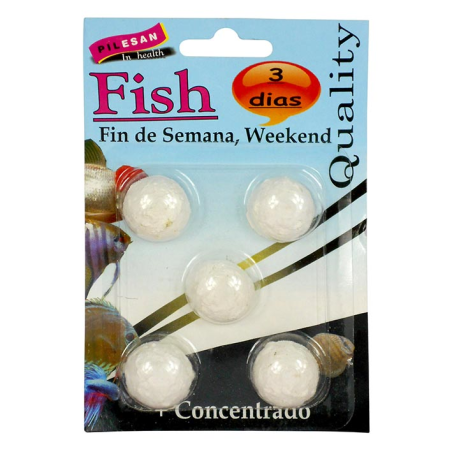 ALIMENTO PECES FIN DE SEMANA