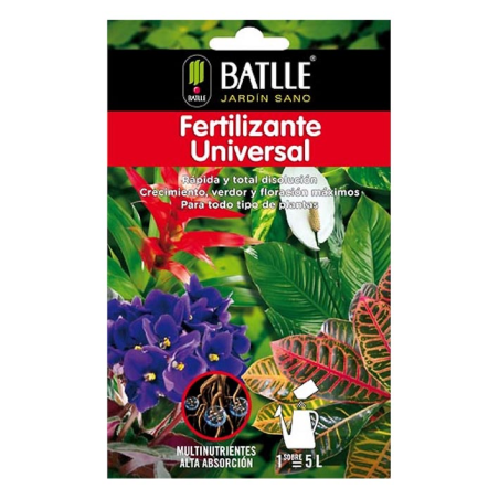 FERTILIZANTE UNIVERSAL SOBRE PARA 5 L