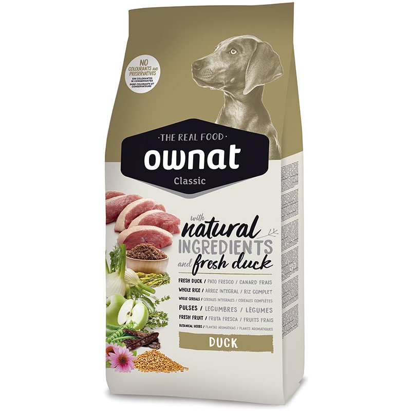 OWNAT CLASSIC DUCK DOG 12KG