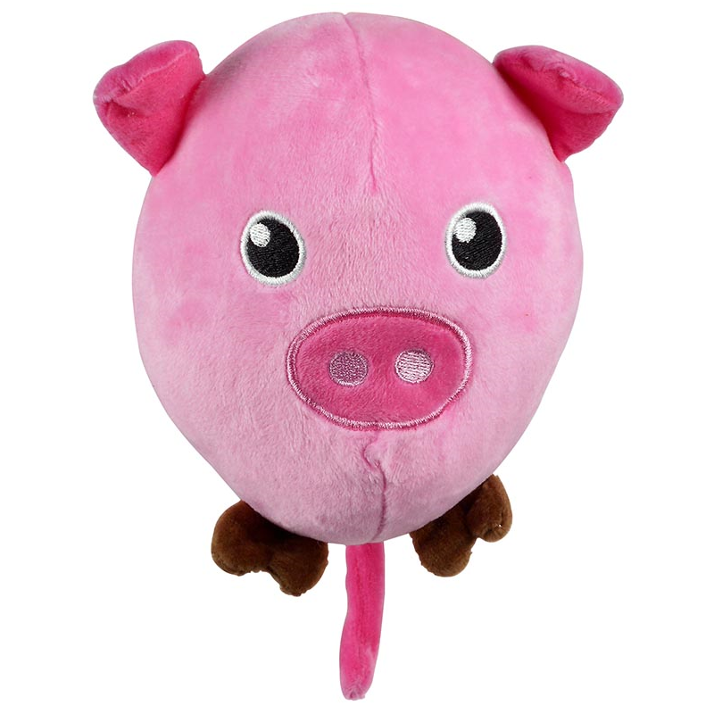 PELUCHE PELOTA CON FORMA DE CERDO 15cm 4H