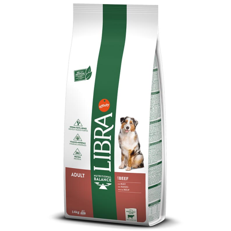 LIBRA DOG ADULT BUEY 14KG