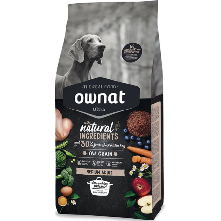 OWNAT ULTRA MEDIUM ADULT DOG 8kg