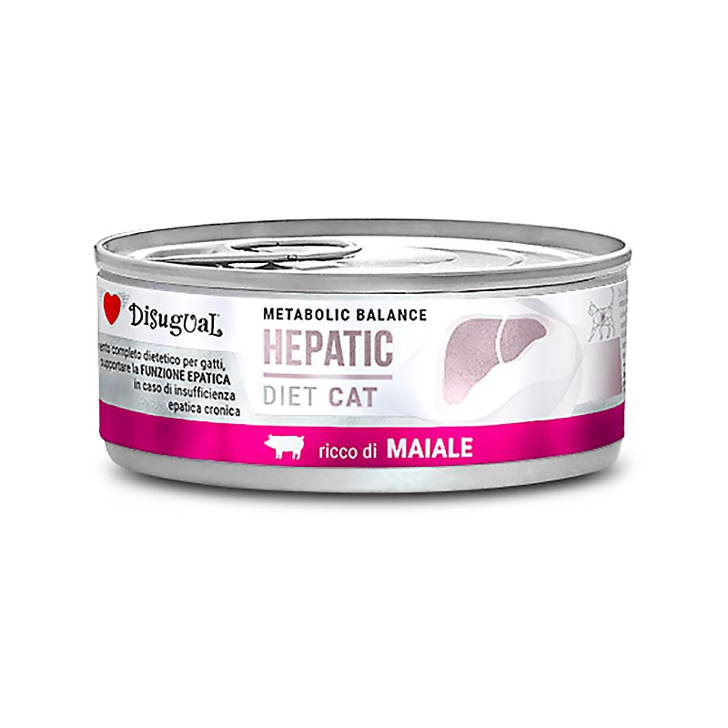 DISUGUAL DIET CAT HUMEDO CERDO HEPATIC 85GR