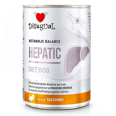 DISUGUAL DIET DOG HUMEDO PATO HEPATIC 400GR