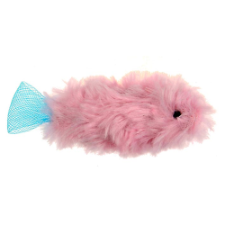 PEZ DE PELUCHE CON CATNIP 9 x 4CM