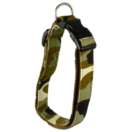 COLLAR AJUSTABLE CAMUFLAJE 15mm - 25-40cm 4H