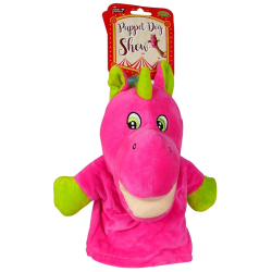 MARIONETA DE PELUCHE UNICORNIO