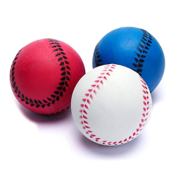 PELOTA GOMA BEISBOL 9 cm 4H