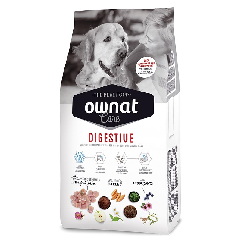 OWNAT CARE DIGESTIVE DOG 3KG