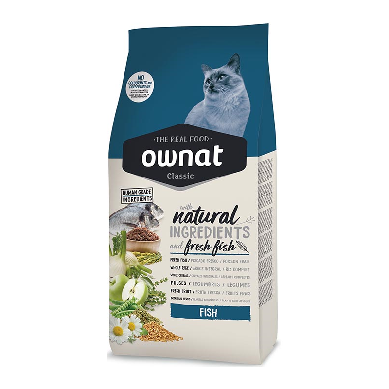 OWNAT CLASSIC FISH CAT 4KG