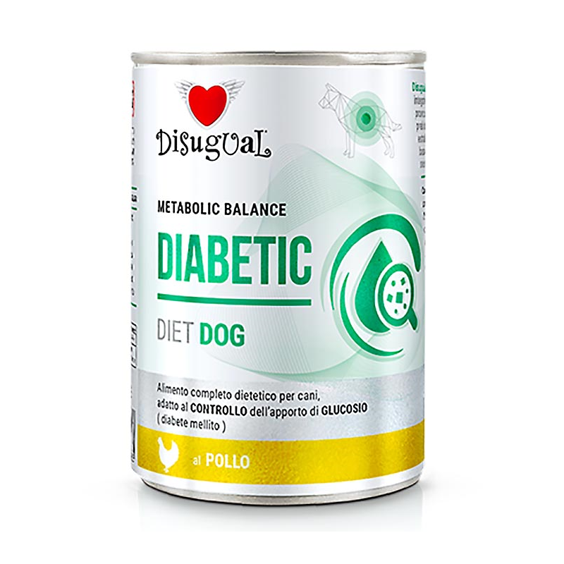 DISUGUAL DIET DOG HUMEDO POLLO DIABETIC 400GR