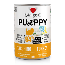 DISUGUAL CANNED DOG FOOD PUPPY TURKEY 400GR