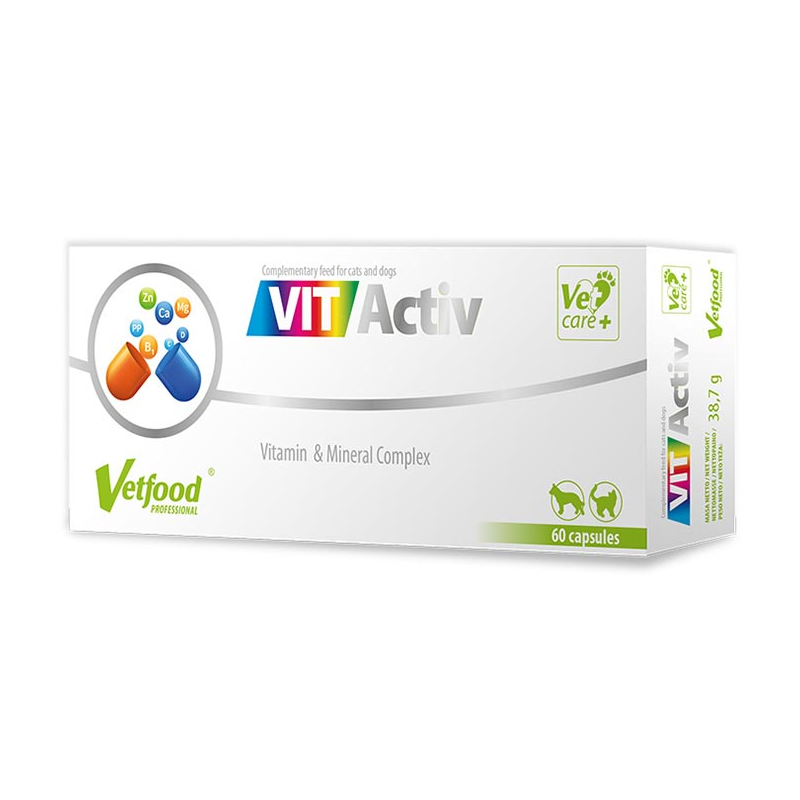 VETFOOD VITACTIV 3 x 20caps