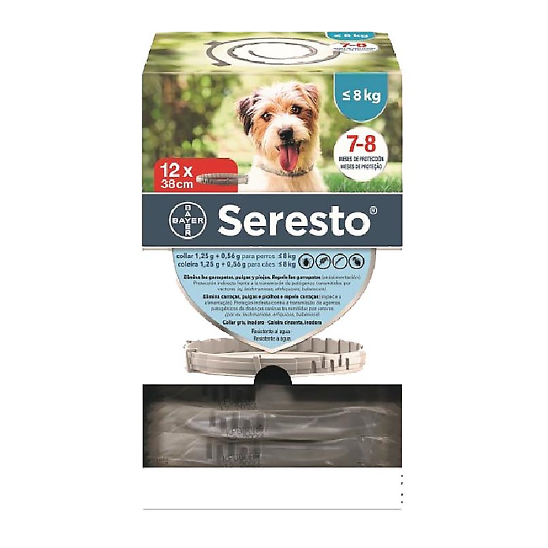 SERESTO PERRO PEQUEÑO -8 KG CLINICO