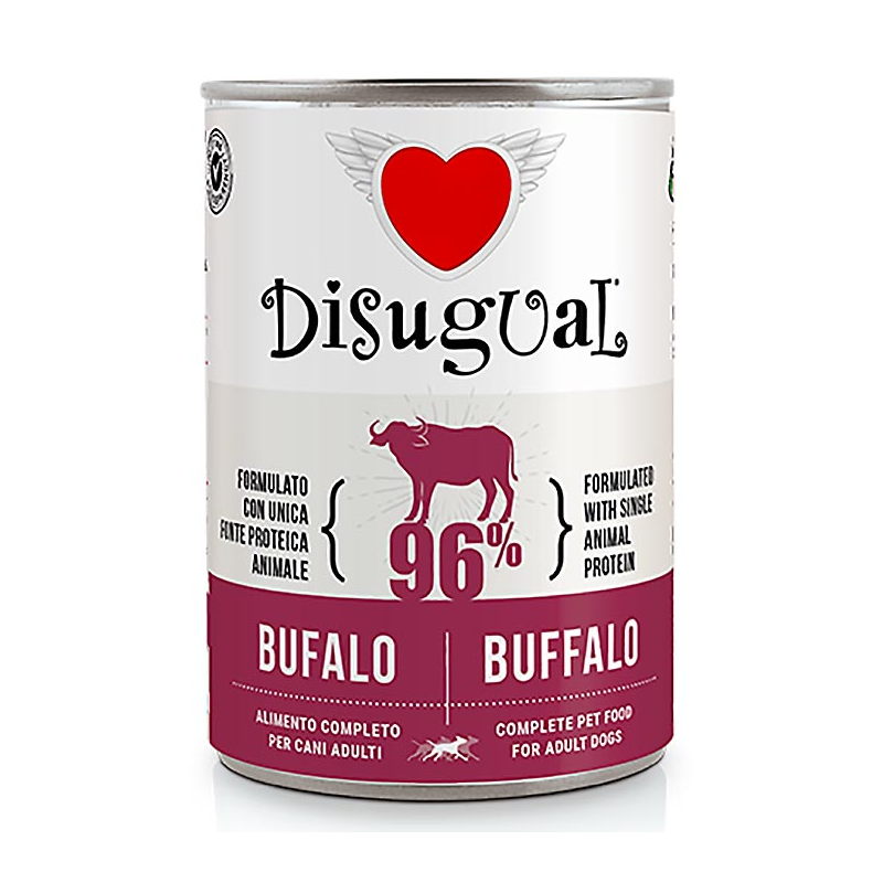 DISUGUAL CANNED DOG FOOD BUFALO 400GR