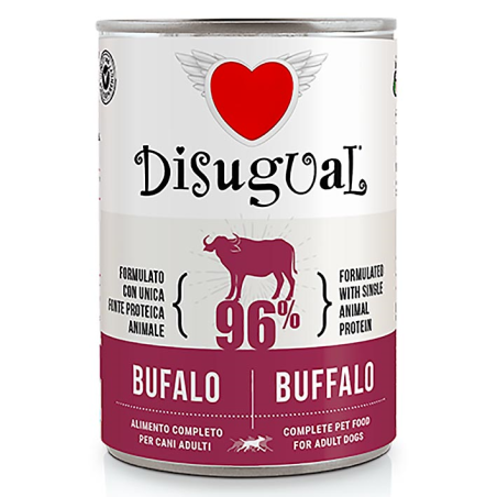 DISUGUAL CANNED DOG FOOD BUFALO 400GR