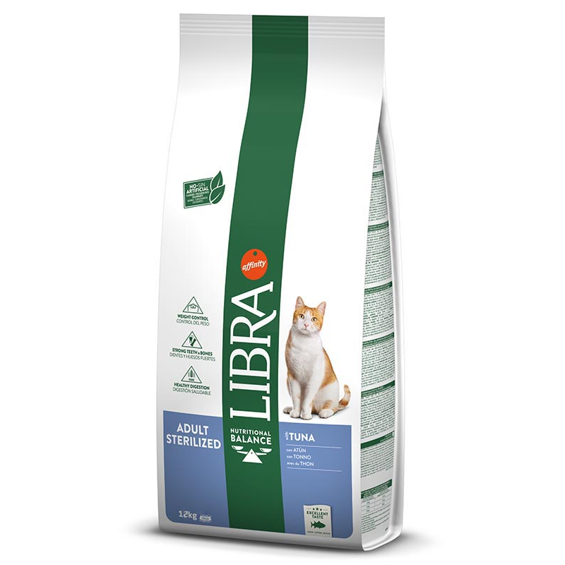 LIBRA CAT STERILIZED TUNA 12 KG