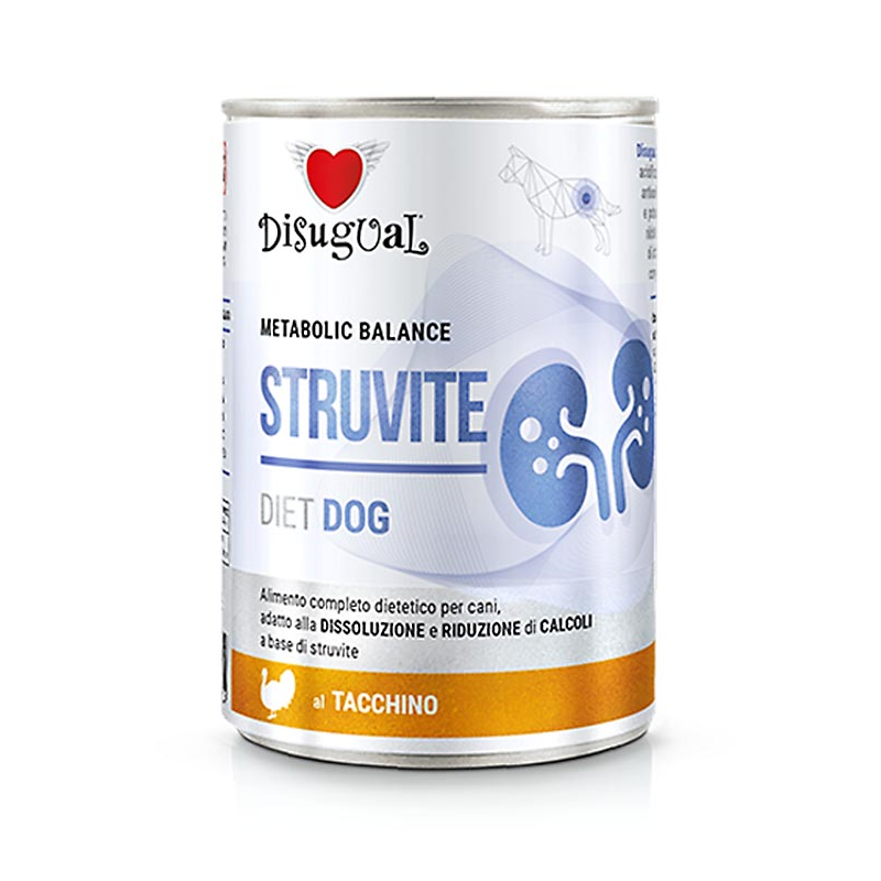 DISUGUAL DIET DOG HUMEDO PAVO STRUVITE 400GR