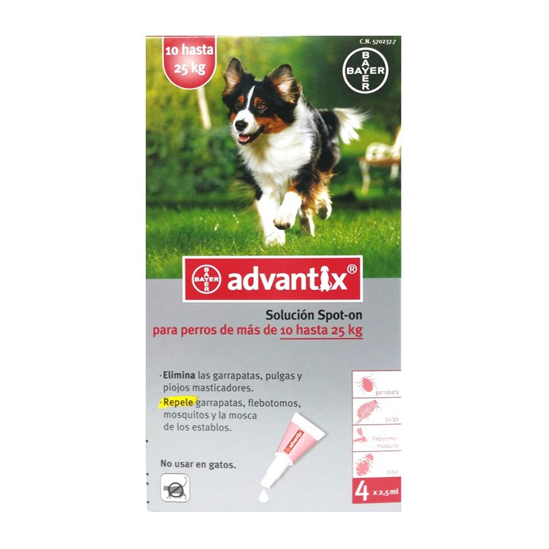 ADVANTIX 10-25 KG (4PIP)