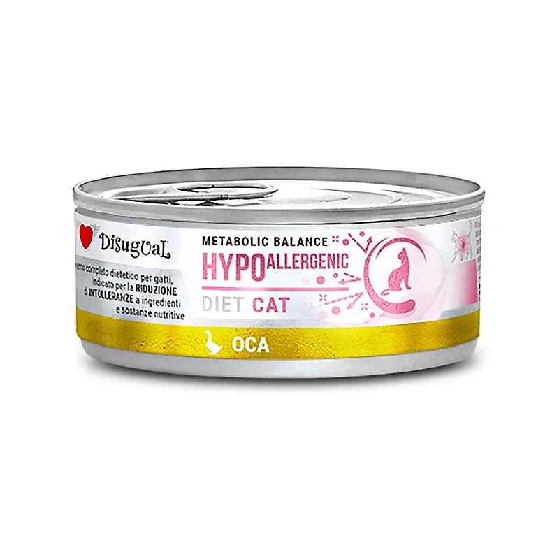 DISUGUAL DIET CAT HUMEDO GANSO HYPOALLERGENIC 85GR