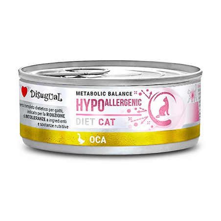 DISUGUAL DIET CAT HUMEDO GANSO HYPOALLERGENIC 85GR