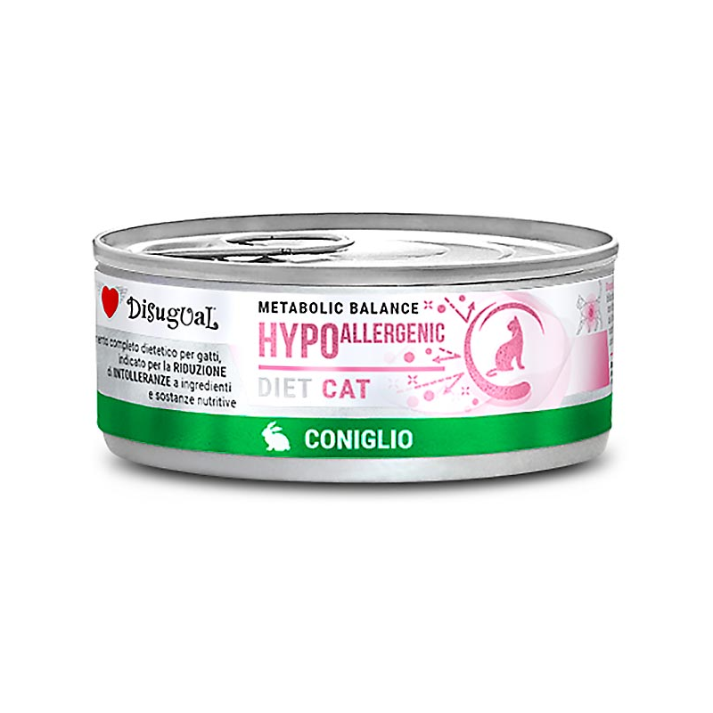 DISUGUAL DIET CAT HUMEDO CONEJO HYPOALLERGENIC 85GR