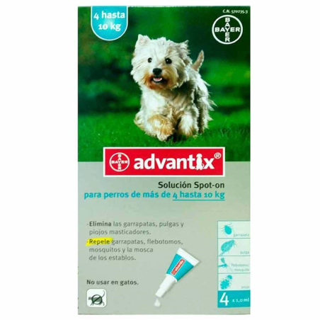 ADVANTIX 4-10 KG (4PIP)