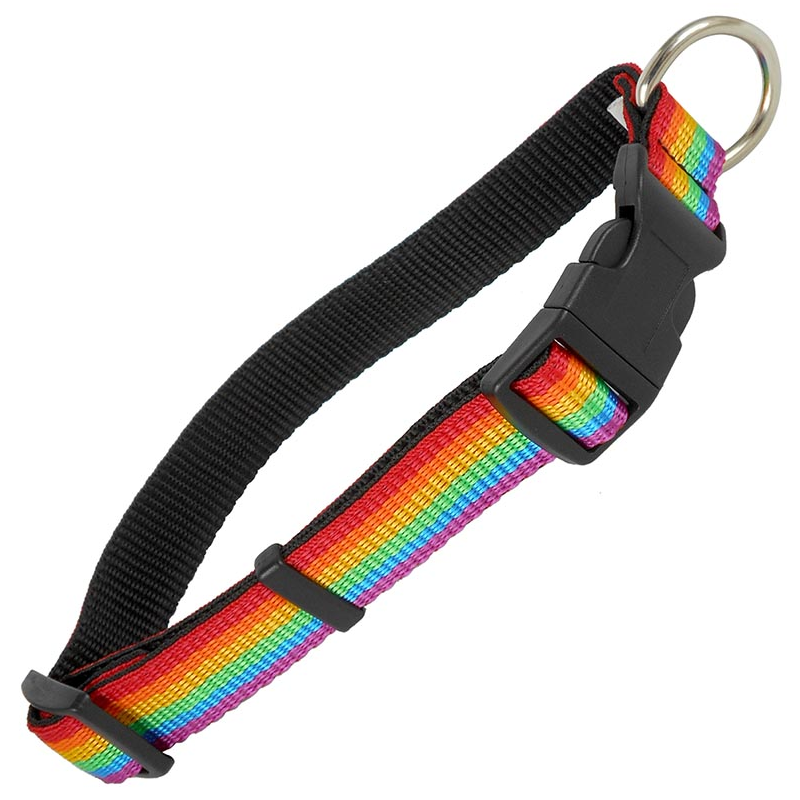 COLLAR NYLON REGULABLE LGTBI TS