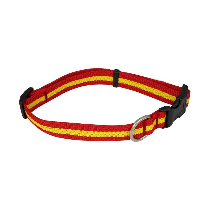 COLLAR NYLON ESPAÑA REGULABLE TM